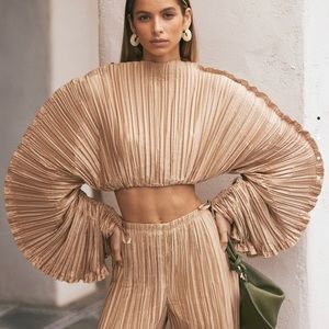 Cult Gaia Mala Top - light camel